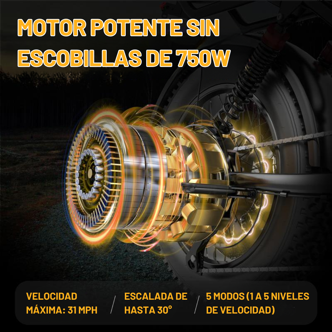 VoltRider Pro™ - Potencia brutal en montaña y ciudad