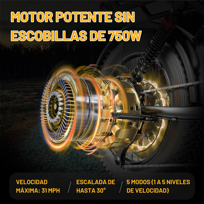 VoltRider Pro™ - Potencia brutal en montaña y ciudad